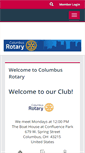 Mobile Screenshot of columbusrotary.org